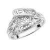 Antique 925 Sterling Silver Girls Ring WJS22377RSF