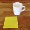 Super Cool Creations Coasters - Square - Yellow - 6 Set