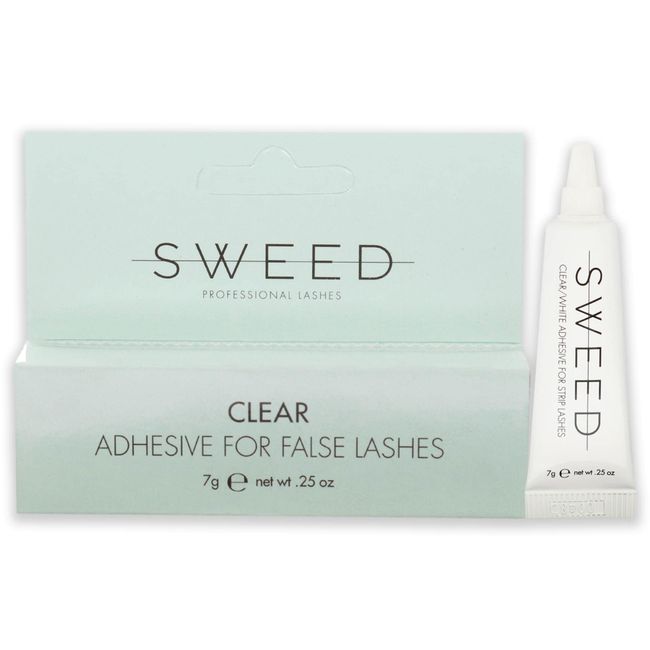 Sweed Adhesive for Strip Lashes- Clear/White