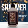 Brillar Bath House Raspberry Patchouli Scented Shimmering Body Lotion, 12 Oz