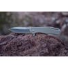 KA-BAR Jarosz Spearpoint Flipper, Tan, 3 1/2"