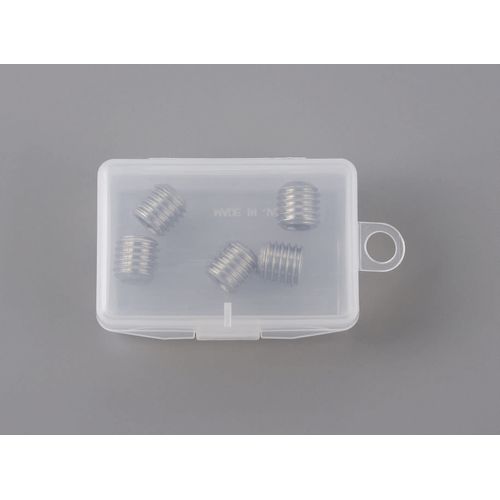 Esco EA949MR-403 M4 x 3mm Hex Socket Set Screw (Stainless Steel/27 Pieces) Silver