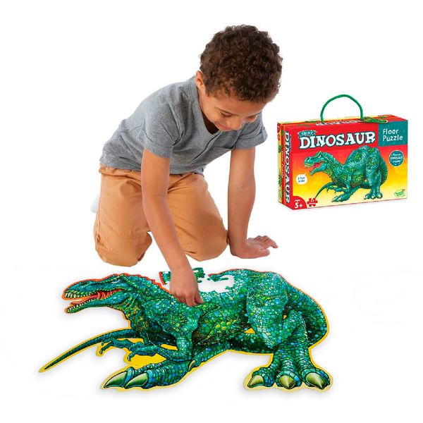 Peaceable Kingdom Shiny Dinosaur Floor Puzzle