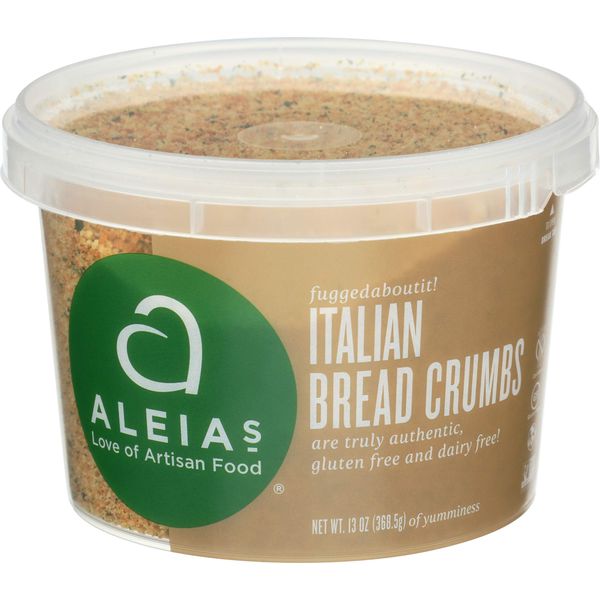 ALEIAS GLUTEN FREE BAKERY Italian Bread Crumbs, 13 OZ