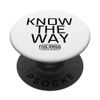 Five Rings Fightwear KNOW THE WAY PopSockets Adhesive PopGrip