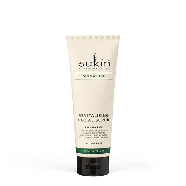 Sukin Signature Revitalising Facial Scrub All Skin Types Paraben Free 4.23 Fl Oz