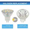 [4 Pack] LED MR11 3W 20W 12V Halogen Replacement GU4 Bi-Pin 5000K Daylight