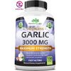 Odorless Pure Garlic 3000 Mg per Serving Maximum Strength 150 Soft Gels Promotes