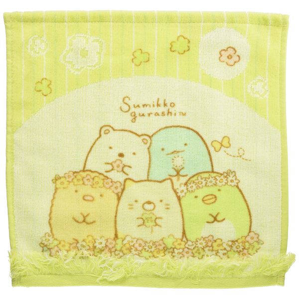 Marushin 6575010000 Hand Towel, Sumikko Gurashi, Honwaka Sumikko, Cotton, Available in 3 Sizes