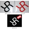 RASH R Extract Sticker / Rush Wetsuit Surfing White
