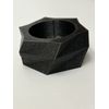 Set Of Three (X3) Black Floating  Tea light Candle Holders
