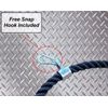 Triceps Rope Rubber End Caps Pull Down Press Bar Gym Cable Machine Attachment