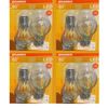 (8 bulbs) Sylvania Filament LED 60 watt equivalent, Dimmable A15, Soft White