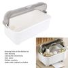 SASKATE Dish Drying Rack with Cover Kitchen Counter Multifunction Space Saving Bottle Dryer Holder Organizer Extra Large Incanus