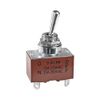 NKK Switches On-None-Off Bipolar Single Throw DPST Panel Mount 15 A S21AW Toggle Switch