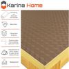 Karina Home Table Protector Heat Resistant BROWN 140cm x 100cm