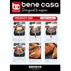 Bene Casa - Flying Saucer Sandwich Press with Heavy-duty Natural Wooden Handles (16") - Ideal for Bonfire or Camping Cooking
