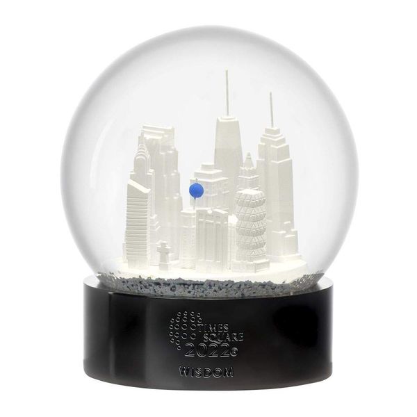 Waterford Times Square Wisdom Snowglobe