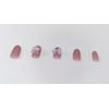 24 nail pieces elegant tiara nails, the glitter will shine well with the familiar colors and make your hands look gorgeous