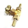 1/4" Brass Needle Valve Propane Butane Gas Adjuster Barb 1Mpa