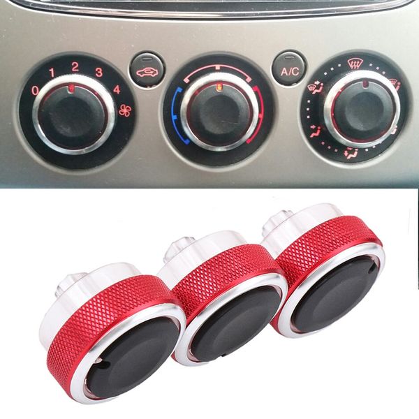 BOOMBOOST Air Conditioning knob Switch Control Button Red