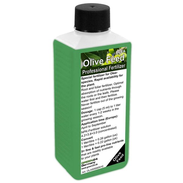 GREEN24 Olive Tree Liquid Fertilizer, Feed, Plant Food NPK for Olea europaea, Olea sylvestris