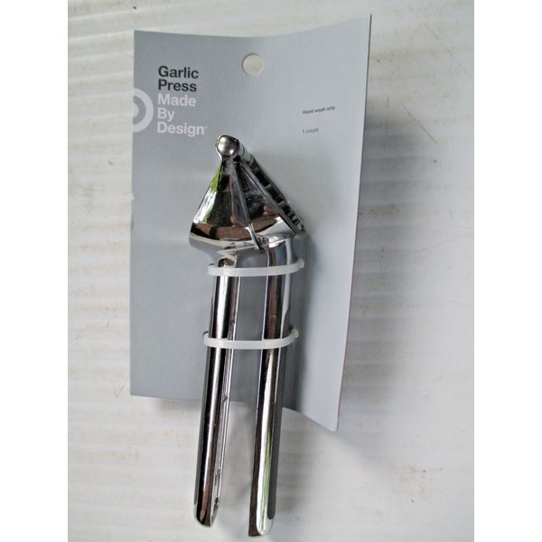 Garlic Press Hand Held Made By Design Gray New
