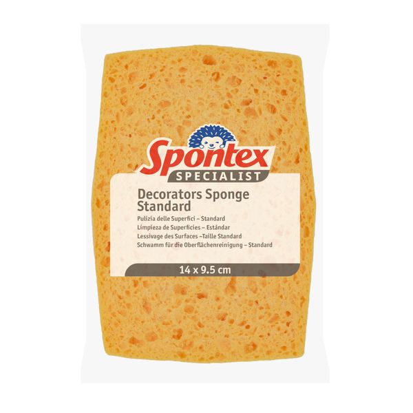 Spontex 1579 Specialist Decorators Sponge - Standard, Yellow