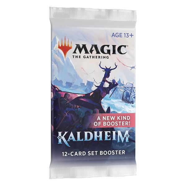 Magic The Gathering MTG-KHM-SBD-EN Kaldheim Set Booster Pack, Multi