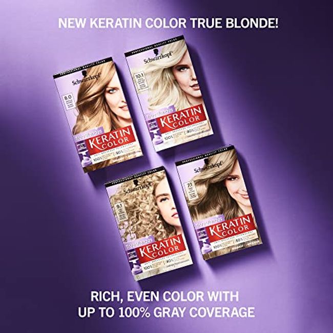  Schwarzkopf Keratin Color Permanent Hair Color Cream