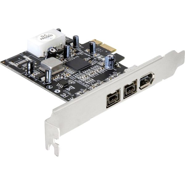 Delock PCI Express Karte - 1x Firewire A/2x Firewire B, 89153