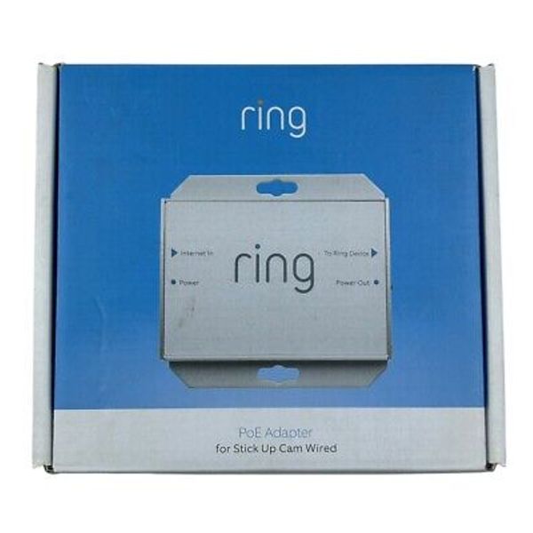 Ring PSE3101DCG Video Doorbell Elite Power Kit POE-Injector Ethernet Module