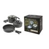 NGT Unisex's Carp Fishing Camping Kettle, Gunmetal, One Size