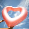 Swimline Metallic Heart Ring