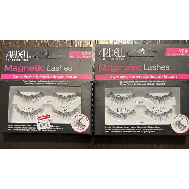 ARDELL MAGNETIC LASHES  -110 Double 2pack