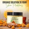 Dermaxgen® TURMERIC FACE MASK + VITAMIN C + LACTIC ACID + PIGMENTATION CORRECTOR