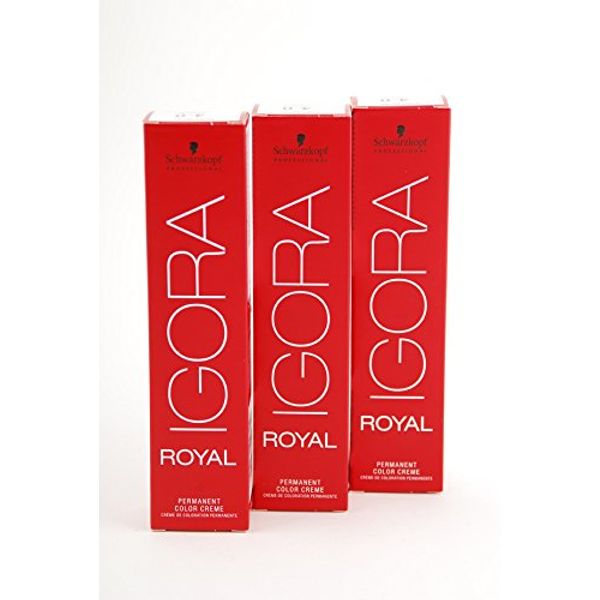 Schwarzkopf Igora Royal 5-4 60 ml Pack of 3 (3 x 60 ml)
