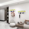 WANLIAN Skateboard Wall Mount Display Rack, Skateboard Wall Rack with Storage Hook