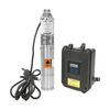 3" Solar Pump Submersible Pump Deep Well Bore Water Pump &MPPT Controller DC24V