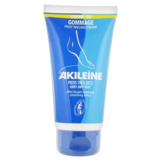 Akilane Foot Gommage Cream 75ml Foot Care Swelling Feet Tired Feet Overseas Mail Order <br> AKILEINE CREME DE GOMMAGE PIEDS 75ml