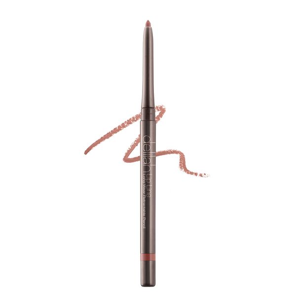 Delilah Lip Line Long Wear Retractable Pencil, Naked for Women, 0.011 Oz