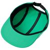 Enter the Complex® 5 panel cap, 100% cotton, adjustable size, Green, One Size