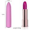 Women Mini powerful Bullet Shape 10 Speed Vibrating Massage Rechargeable