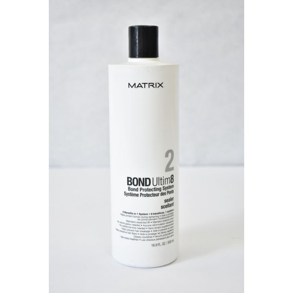 Matrix Bond Ultim8 Protecting System Step 2 Hair Lightening Sealer 16.9 Oz