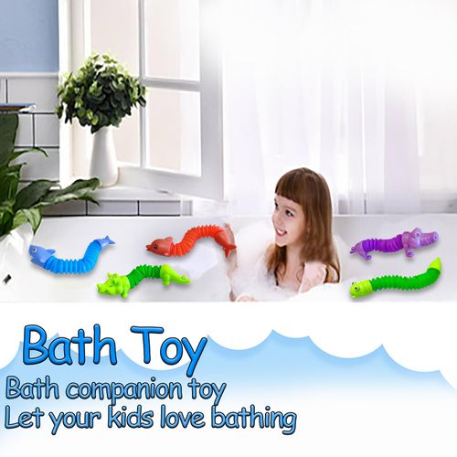 Pop Tubes Fidget Toys 24 Pcs,Party Favors Supplies Birthday Gifts for Kids Adults,Christmas Stocking Goodie Bags Stuffers,Sensory Toys for Anxiety ADHD Stress Relief,Treasure Box Toys Classroom Prizes