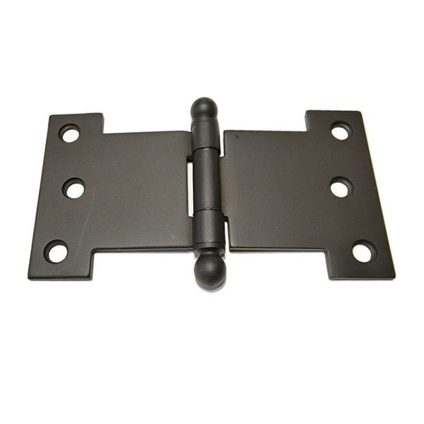 Parliament Hinge -Solid Brass Oil Rubbed Bronze for Shutters Windows Doors  