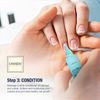 Onsen Secret Essential Nail Reboot Kit (Serum) - Professional Nail File, 3-Way Nail Buffer Block Nail File w/Replacement Pads & Nail Strengthening Cuticle Cream for Healthy Nails