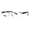 Multi Focus Progressive Reading Glasses 3 Powers in 1 Rectangle Silver +1.75