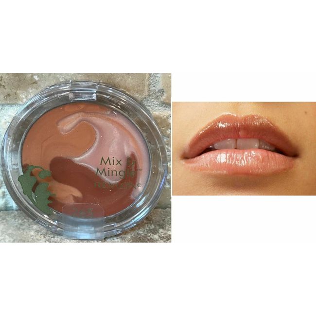 Revlon Mix & Mingle Lip Palette Lipstick Gloss Color 265 HELLO HONEY Nude Beige