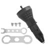Thomletha Electric Rivet Nut Gun Cordless Riveting Tool Insert Nut Adapter Drill Bit Adapter